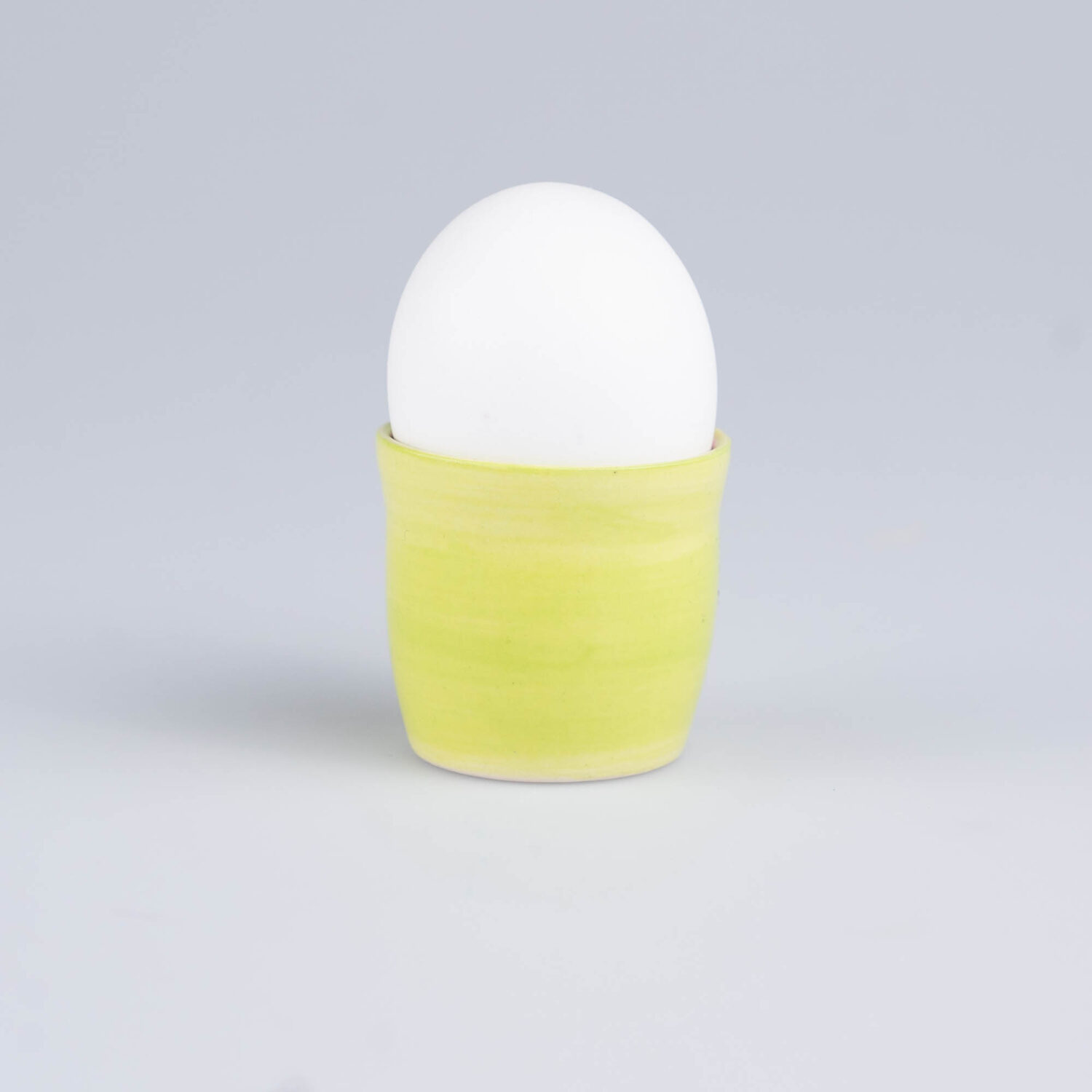 grønt glass med egg